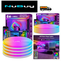6M Neon Led Streifen Rgb Musik Sync App Fernbedienung