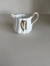 Royal Tara Ireland Fine Bone China  Small Individual Creamer Harp motif
