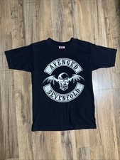 Avenged Sevenfold T Shirt Made In Usa 2010 Tour List Back Hit