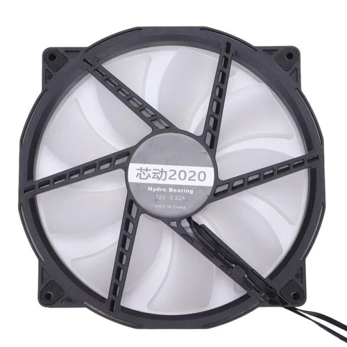 200 mm 4Pin PWM 5V Silencioso PC -Ventilador Bajo Ruido -Refrigeración para Juegos y - Imagen 12 de 24