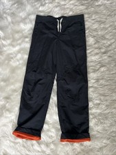 NWT Eddie Bauer Kids Navy Blue Pants Sweatpants Lined Size 12