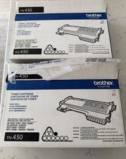 !! OPEN BOX !! 2 Brother TN450 High Yield Black Toner Cartridge !OPEN BOX!!