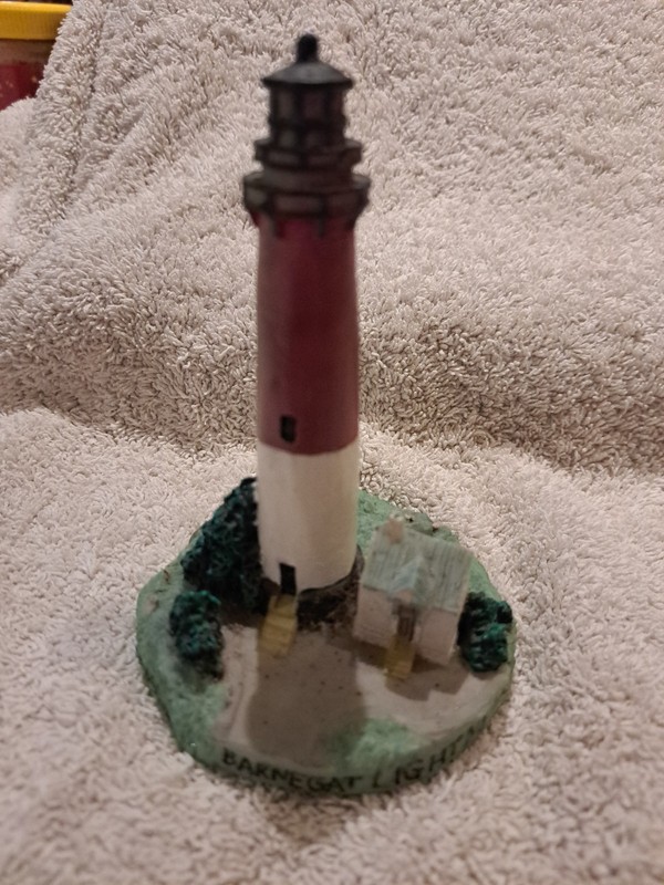 The Barnegat Lighthouse NJ - 5" Tall, In-branded  Pre-owned