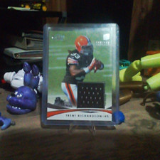 Topps Trent Richardson Rookie Memorabilia #-R Cleveland Browns NFL Card. rookie card picture