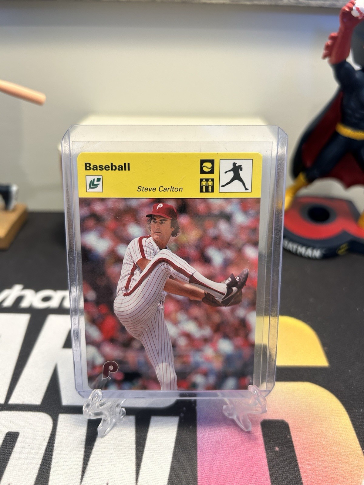 #46 STEVE CARLTON 2004 Donruss playoff SPORTSCASTER /35  Philadelphia PHILLIES