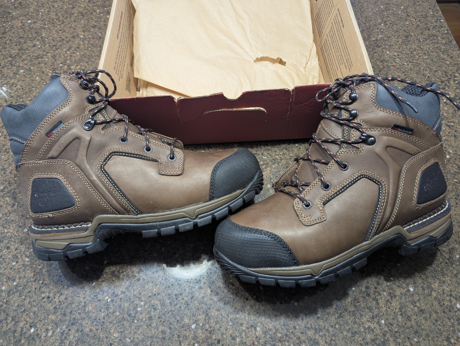 Red Wing Flexforce Safety Toe 4411 Size 9D New With Box! Waterproof Insulated