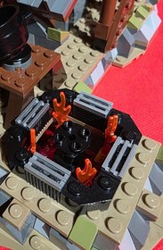 LEGO Lord of the Rings 9476 The Orc Forge  -Complete (No Manual/No Box) 2012