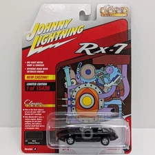 Johnny Lightning 1981 Mazda RX-7 Brilliant Black 1:64 Diecast CG 4A NIP 2021