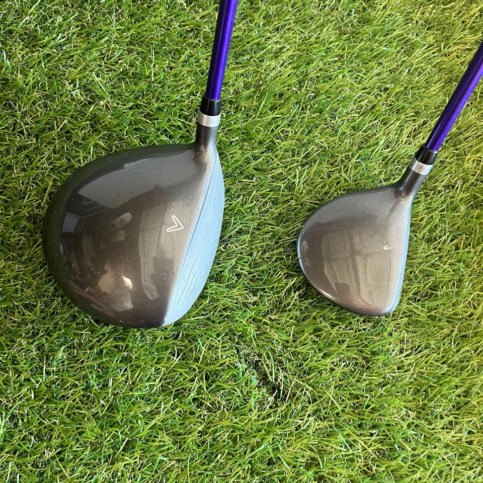 Juego de palos de golf Callaway XJ Hot Junior para niños jóvenes púrpura 54"-57" 7 piezas Foto 3 de 4