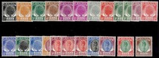 MALAYSIA - Kedah GVI SG76-90, 1950-55 set, M MINT. Cat £210++ INCS. all SHADES