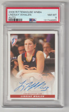 2006  RITTENHOUSE  WNBA  LINDSAY  WHALEN  AUTOGRAPH  -  PSA  GRADED  NM-MT  8