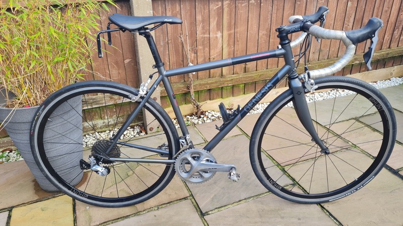 Genesis Equilibrium, Reynolds 725 steel, Road/Touring/Audax, Hunt Aero wheelset
