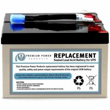 Ereplacements Inc. RBC6ER Battery Cartridge for APC BackUPS