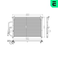 ERA Kondensator Klimaanlage 667470 Aluminium FüR Daewoo Lanos Klat 16V