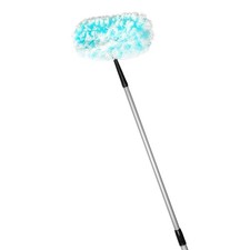Fuller Brush Fuzzy Fan Duster (Aqua) + 808 Ha...