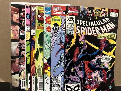 Spider-Man Lot 8 Issues Various Titles Marvel Comics Combine Shipping
