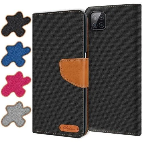 COOLGADGET Etui Coque Pour Samsung Galaxy A22 5G Étui à Clapet Portable Rabattable Housse