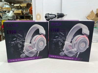LOT OF 2 - EKSA E900 Gaming Headset Wired Computer Headphones - NEW