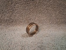 2006 Kennedy Half Dollars size 12  coin ring handmade mixed metals A 