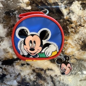Vintage Mickeys Stuff For Kids Mickey Mouse Purse Coin Bag Keychain Pack