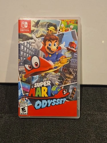 Super Mario Odyssey (Nintendo Switch, 2017) Tested/Works Complete With Case