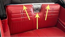 61 62 63 64 Oldsmobile Pontiac Buick Convertible Speaker Grille Housing And Trim 61 62 63 64 Oldsmobile Pontiac Buick Convertible Speaker Grille Housing And Trim