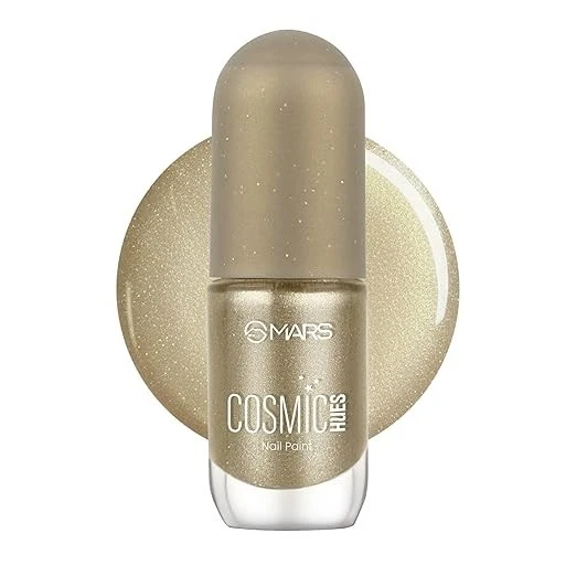 MARS Cosmic Hues Nail Paint (10.0 ml) (08-SOLAR) | Intense Color | Ultra-Glossy