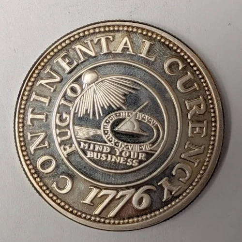 Continental Currency Tribute Coin 2 oz .999 Silver - A778