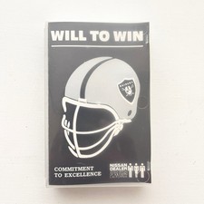 Los Angeles Raiders 1984 Super Bowl XVIII 18 Championship Seasons Cassette Tape