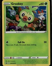 Carte promozionali Grookey Promo SWSH Spada e Scudo SWSH070 Grass Holo Pokemon Card