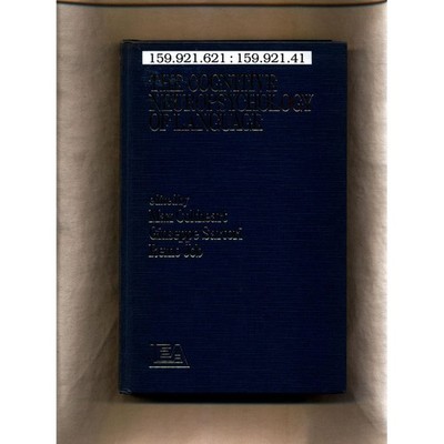 The Cognitive Neuropsychology of Language Coltheart, Max,  Remo Job  und Giusepp