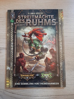 Privateer Press Warmachine Hordes MK2 Streitmächte des Ruhms Deutsch