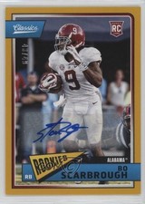 2018 Classics Rookies Significant Signatures Gold 43/49 Bo Scarbrough Auto 2s2