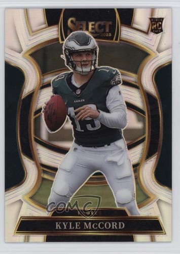 2025 Panini Select Concourse Silver Prizm Kyle McCord #91 Rookie RC 6q5