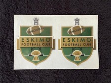 CFL Edmonton Eskimos Full-size Helmet Decals #5