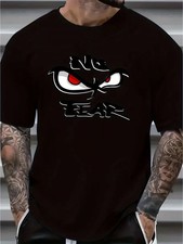 MenS NO FEAR Graphic Print T-Shirt, 100% Cott...
