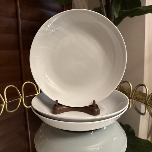Mikasa Aspen White Porcelain Lot of 3 Pasta Bowls 8.2" 22.6 fl oz - Picture 3 of 3