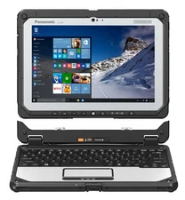 CLEARANCE-Panasonic Toughbook CF-20 Laptop/Tablet Intel i5-7Y57 500 SSD 8GB RAM