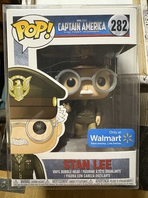 Funko Pop Captain America The First Avenger Stan Lee #282 Walmart Exclusive New