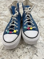 Size 7.5 - Converse Chuck Taylor All Star Lift Platform High Embroidered...