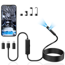 Endoscope Camera With Light Dual-lens 1920p Hd Borescope