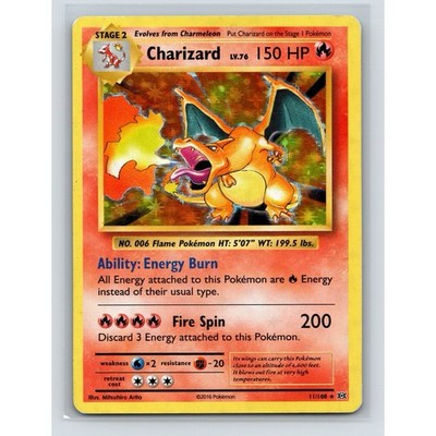 Charizard 11/108 Holo XY Evolutions Pokemon