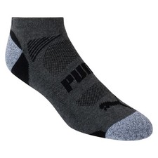 Puma Men  s No Show Socks 10 Pack Size 12-16 Coolmax Moisture-Wicking a0714
