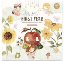 My Baby s First Year Non Dated Keepsake Calendar with Stickers - New Sealed