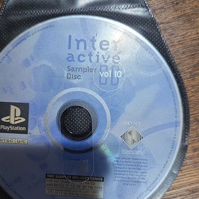 Sony PlayStation Interactive Sampler Vol. 10 Demo Disc PS1 NTSC-U/C 1998