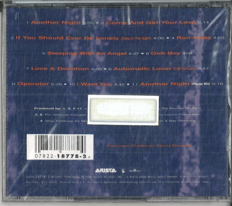 Another Night von Real Mccoy | CD | - Bild 2 von 2