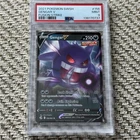 Pokémon TCG Gengar v Fusion Strike Holo Ultra Rare Card 156/264 PSA 9