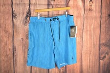SPYDER Blue Swim Shorts Trunks Swimsuit Shorts Lining 8" Inseam Size 2XL