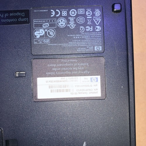 HP Compaq 6510b Intel Core 2 Duo T7300 2GB RAM 14" 750GB Windows XP SP3 - Picture 9 of 9