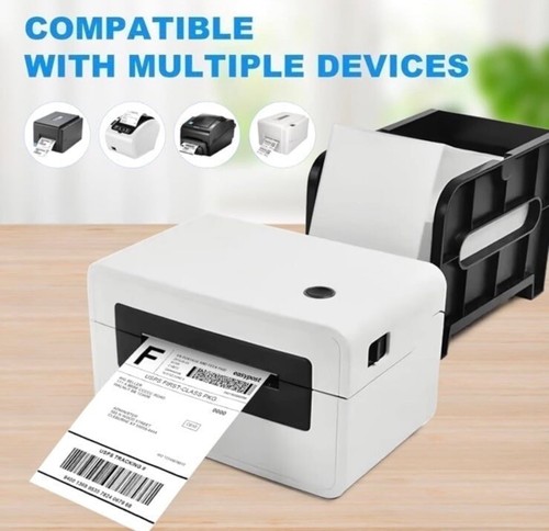 250 Fanfold 4"x6" Direct Thermal Shipping Labels for Zebra&Rollo Printers - Picture 3 of 7
